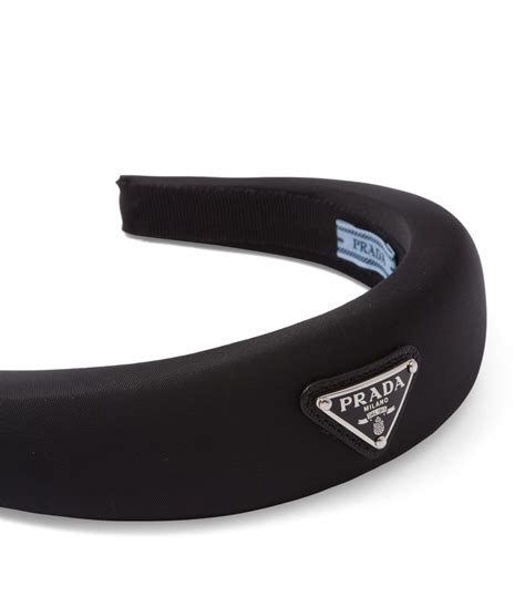 prada re nylon headband.